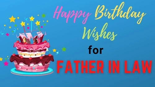 Birthday Wishes for Father-In-Law