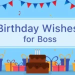 Professional Birthday Wishes for Boss