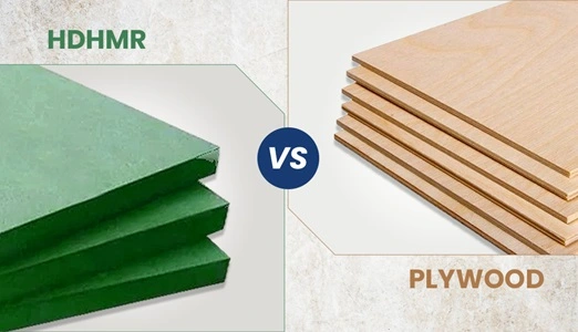 HDHMR Vs. Plywood Board